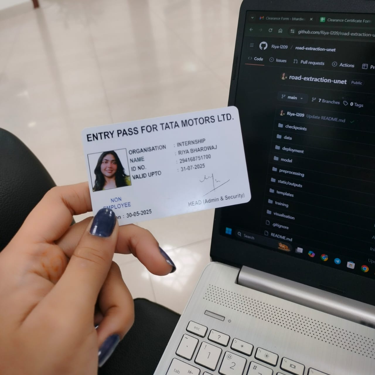 Tata Motors ID Card